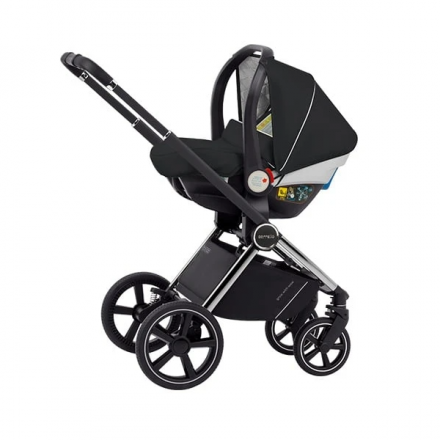 Детская коляска 3 в 1 Carrello Ultimo/P Sable Black/Black Chrome