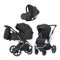 Детская коляска 3 в 1 Carrello Aurora Cosmic Black/Chrome