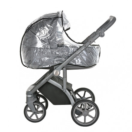 Детская коляска 2 в 1 Roan Bass Next Graphite Pearl/Grey Экокожа