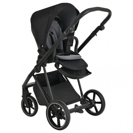 Детская коляска 4 в 1 Roan Sol Raven/Black/руч.Черный