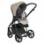 Детская коляска 4 в 1 Roan Sol Sesame/Black/руч.Черный