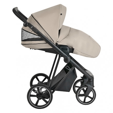 Детская коляска 4 в 1 Roan Sol Sesame/Black/руч.Черный