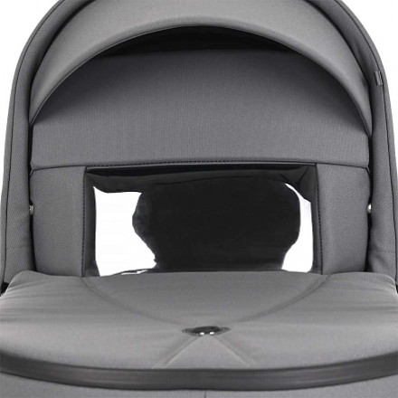 Детская коляска 3 в 1 Roan Bass Next Steel Grey/Grey/ руч.Серый