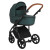 Детская коляска 3 в 1 Roan Bass Next Pacific Green/Black/ руч.Коричневый