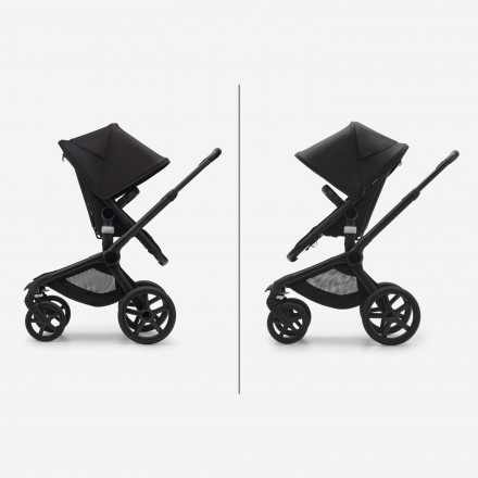 Детская коляска 2 в 1 Bugaboo Fox 5 Midnight black/Graphite