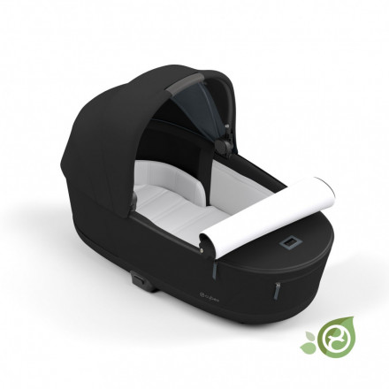 Детская коляска 3 в 1 Cybex Priam IV Onyx Black / Rosegold