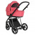Детская коляска 4 в 1 Roan Sol Luxury Viva Magenta/Nikiel/руч.Черный