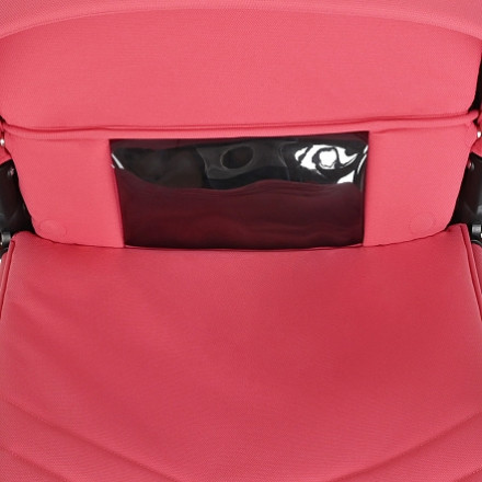 Детская коляска 4 в 1 Roan Sol Luxury Viva Magenta/Nikiel/руч.Черный