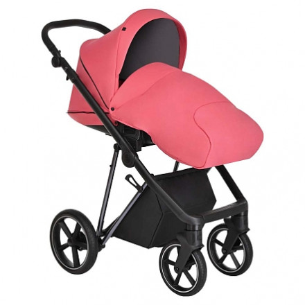 Детская коляска 4 в 1 Roan Sol Luxury Viva Magenta/Nikiel/руч.Черный