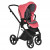 Детская коляска 4 в 1 Roan Sol Luxury Viva Magenta/Nikiel/руч.Черный