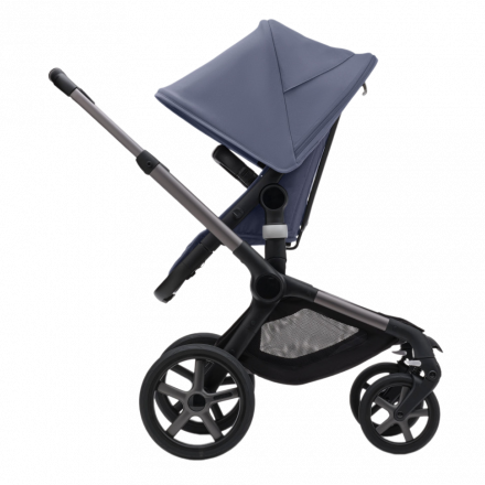 Детская коляска 2 в 1 Bugaboo Fox 5 Stormy blue/Graphite