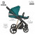 Детская коляска 4 в 1 Roan Sol Luxury Deep Laket/Gold/руч.Черный