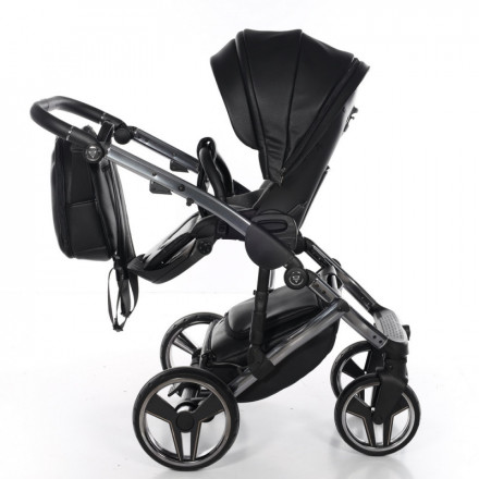 Детская коляска 2 в 1 Junama Hand Craft Black