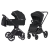 Детская коляска 2 в 1 Carrello Ultimo/P Sable Black/Black Chrome