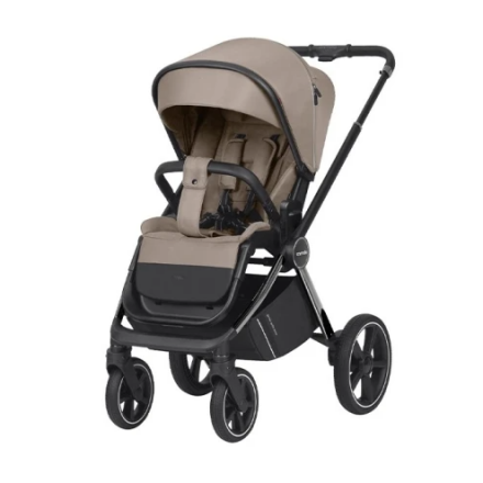 Детская коляска 2 в 1 Carrello Ultimo/P Pearl Beige/Black Chrome