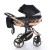 Детская коляска 2 в 1 Junama Hand Craft Black+Copper