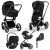 Детская коляска 5 в 1 Cybex Priam IV Onyx Black / Chrome Brown