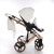 Детская коляска 2 в 1 Junama Hand Craft White+Copper