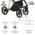 Детская коляска 3 в 1 Roan Sol Luxury Deep Laket/Gold/руч.Черный